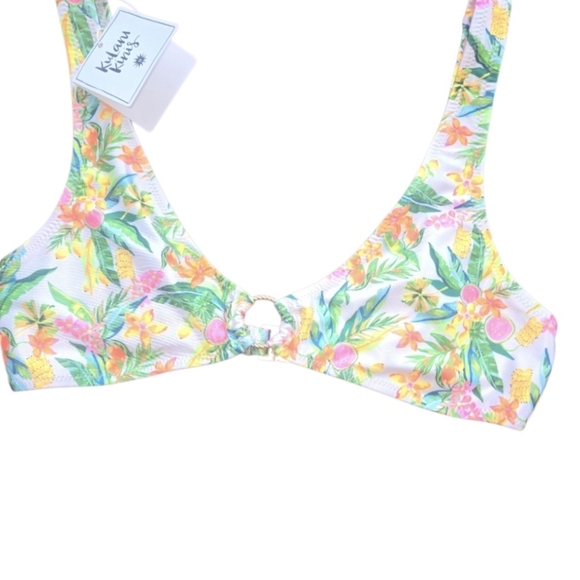 Kulani Kinis Floral Bikini Top - Multicolor - Picture 2 of 7